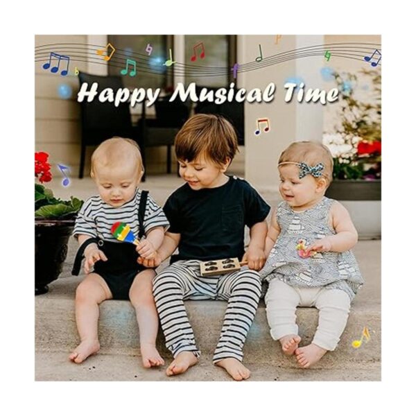 LOOIKOOS Instrumentos musicales para niños pequeños