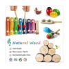LOOIKOOS Instrumentos musicales para niños pequeños