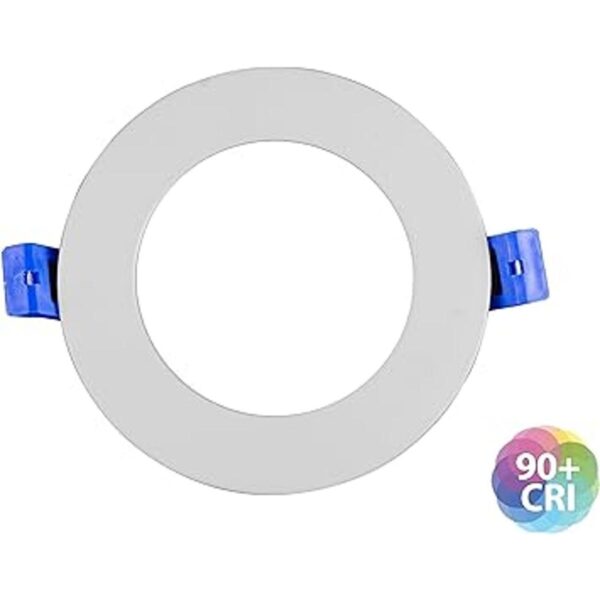 Luz nítida DLE421205KRDWH de 4.0 in. Downlight LED con