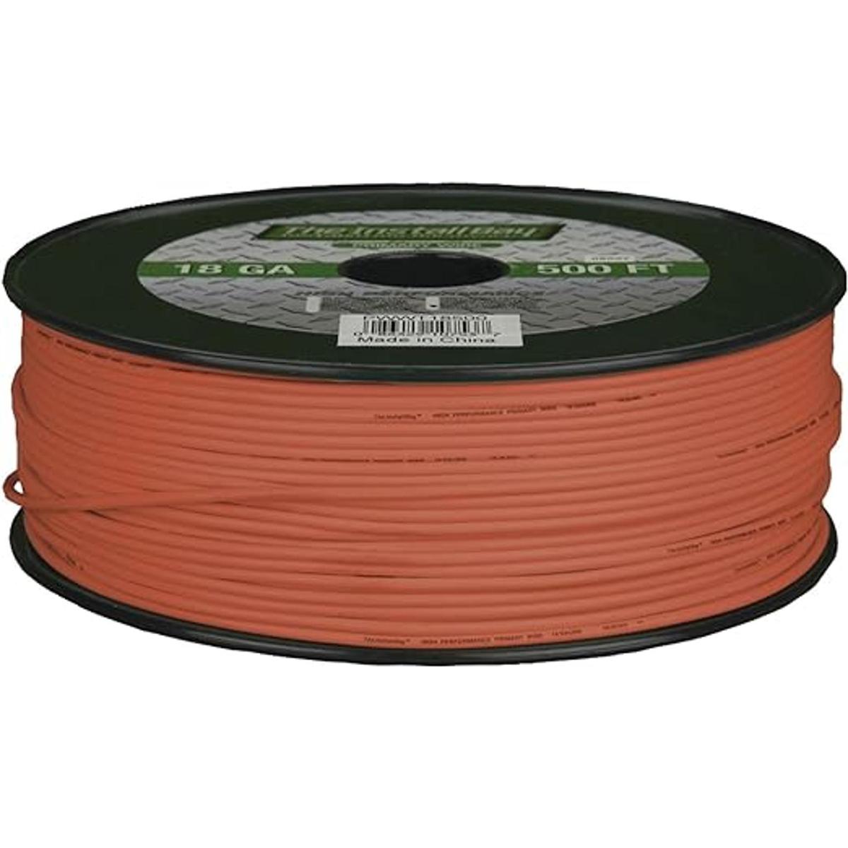 Install Bay PWOR18500 Cable primario calibre 18 naranja