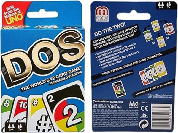 Mattel Family Card Game Variedad Pack Paquete de 4_4