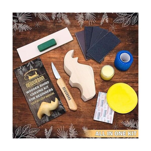 NEWURBAN Kit de tallado de madera para principiantes Kit_2