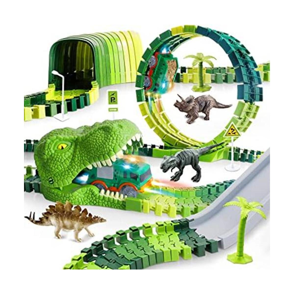 Juguetes de dinosaurio pista de carreras más de 200