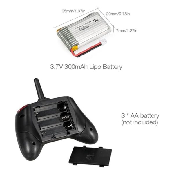 GoolRC Z50 RC Avión 2.4G 2CH Control Remoto Avión EPP