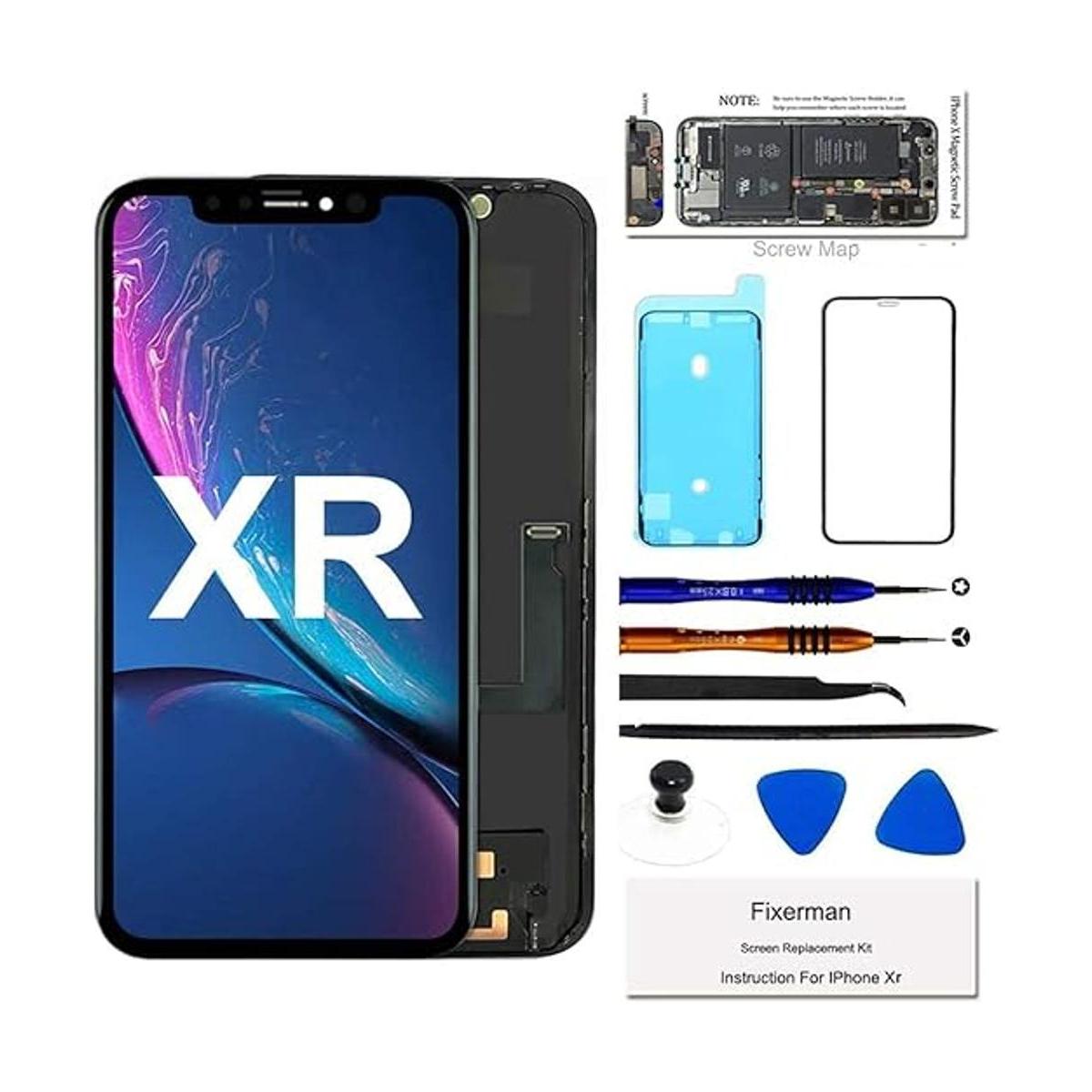 Fixerman Pantalla LCD de repuesto para iPhone Xr de 6.1