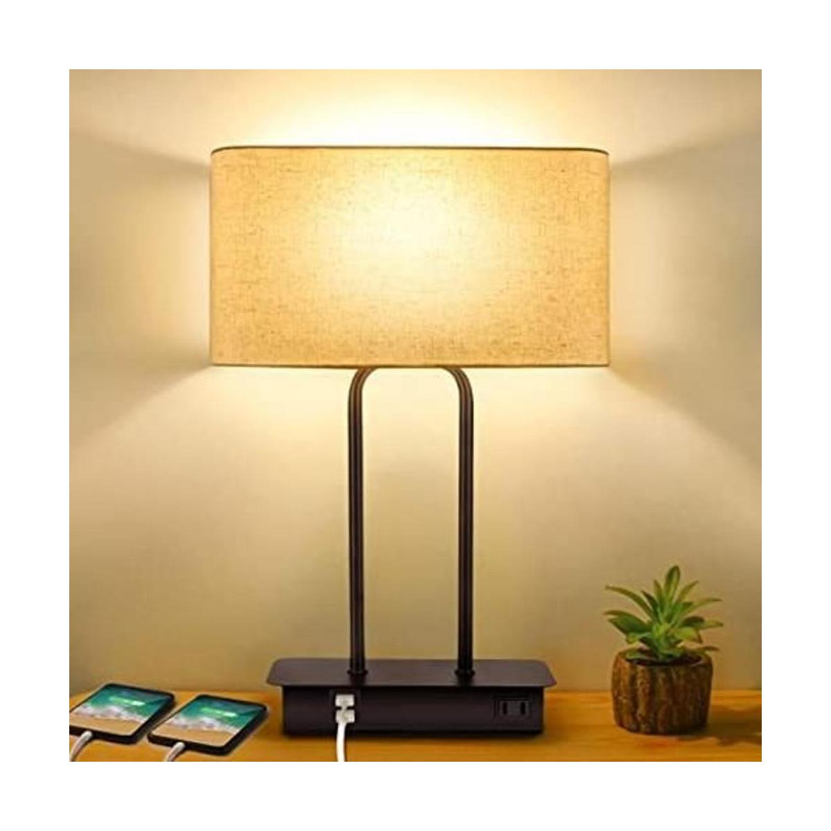 Lámpara de mesa de control táctil 3 modos de iluminación