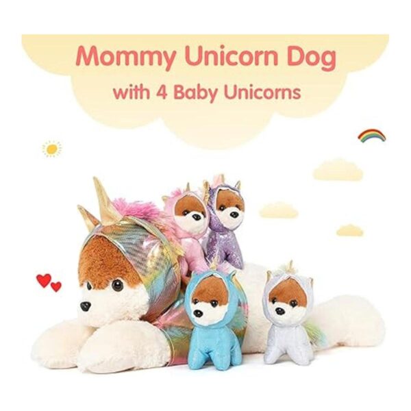 Muiteiur Animal de peluche gigante de unicornio lindo_6