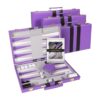 Crazy Games Backgammon Juego de mesa clásico morado_6