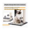 PAWZ Road Poste y almohadilla para rascar gatos con_4