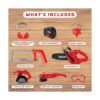 JOYIN 9Pcs Kids Tool Set Pretend Play Toddler Tool Toys_2