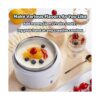 JoyMech Máquina compacta de yogur griego con control de_6