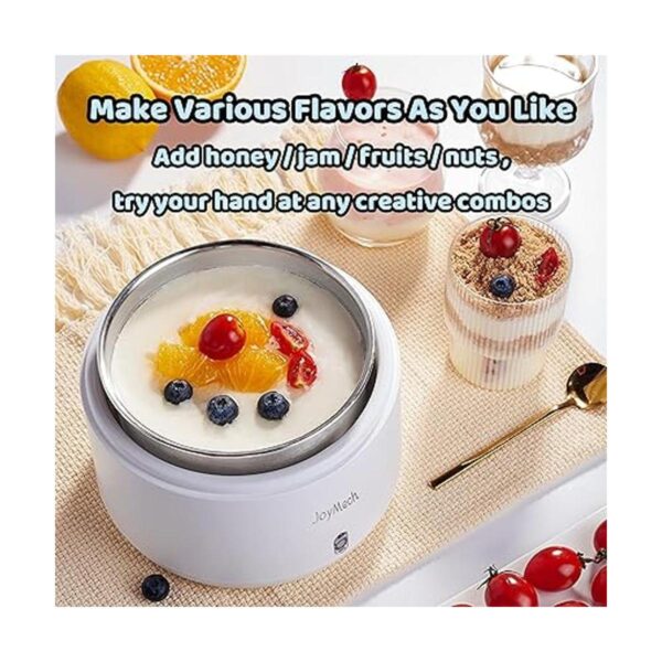 JoyMech Máquina compacta de yogur griego con control de_6