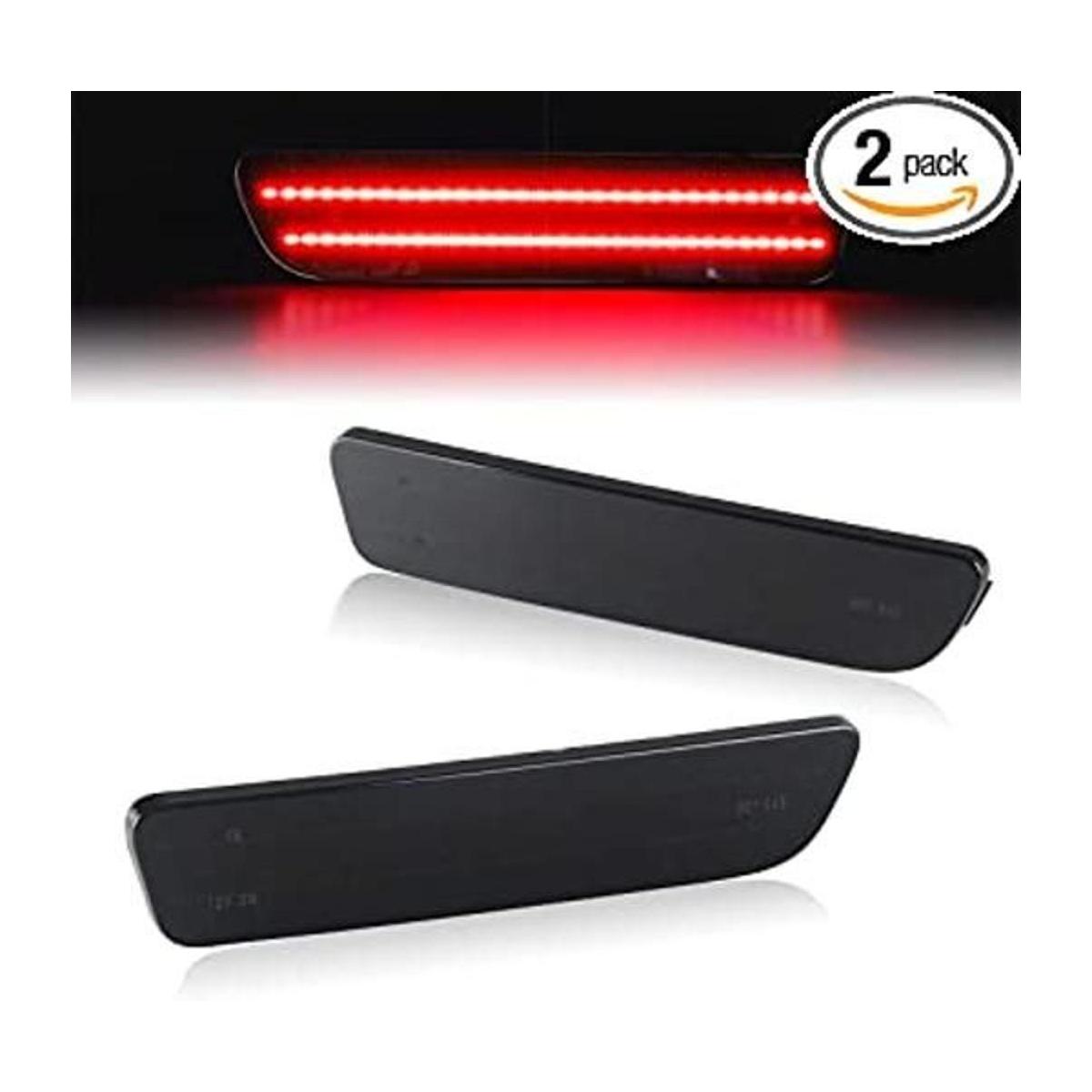 GemPro 2 piezas de luz LED roja para marcador lateral