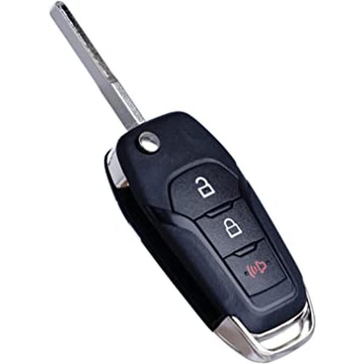 Llave de encendido con llave de repuesto compatible con
