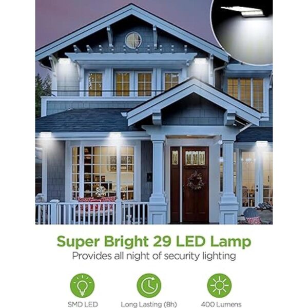 InnoGear apliques para luz solar en pared y canaleta con