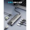 Lemorele Concentrador USB C 9 en 1 adaptador multipuerto_2