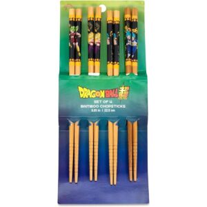 Dragon Ball Palillos de bambú de madera juego de 4
