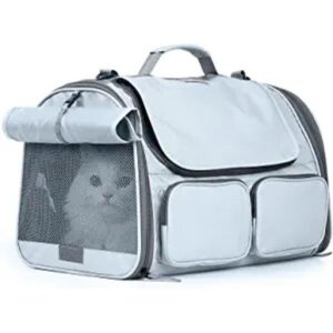 FUKUMARU Cat Carrier Airline Approved Soft Sided Dog_1