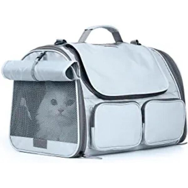 FUKUMARU Cat Carrier Airline Approved Soft Sided Dog_1