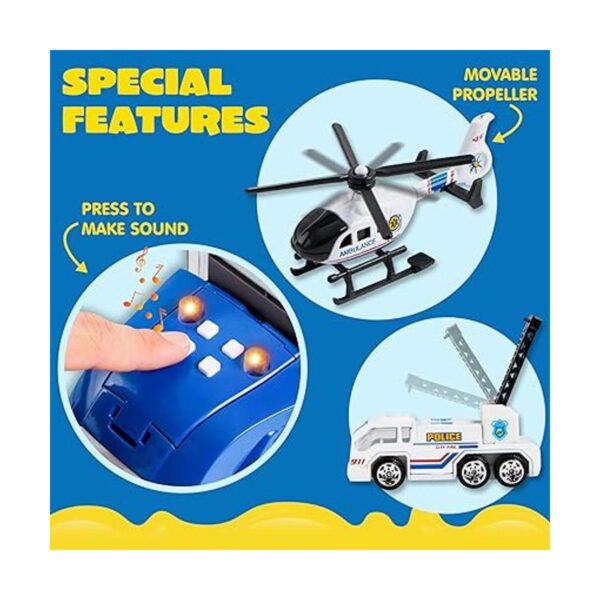 JOYIN Juego de juguetes 25 en 1 para camión de rescate de