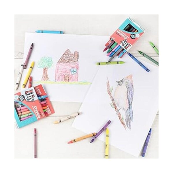 IDIY Crayones de cera a granel sin envolver 480_5
