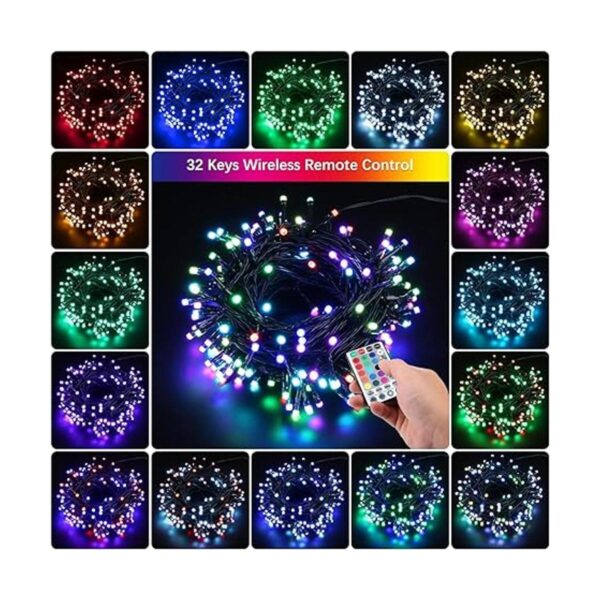 Joomer Luces de Navidad que cambian de color 66 pies_4