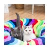LUCKITTY Cama de túnel para perros y gatos con tubo de_2