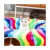 LUCKITTY Cama de túnel para perros y gatos con tubo de_3