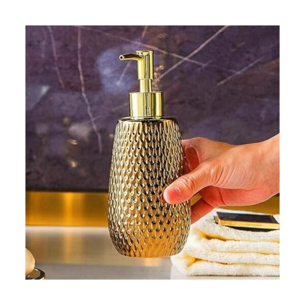 Juego de accesorios de baño dorados de 4 piezas de