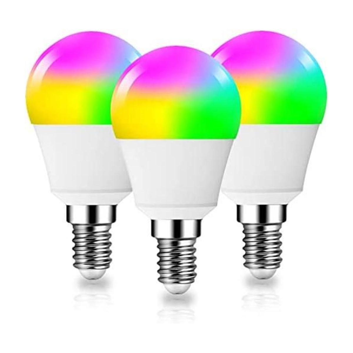 DOGAIN Bombillas inteligentes pequeñas A15 bombilla RGB