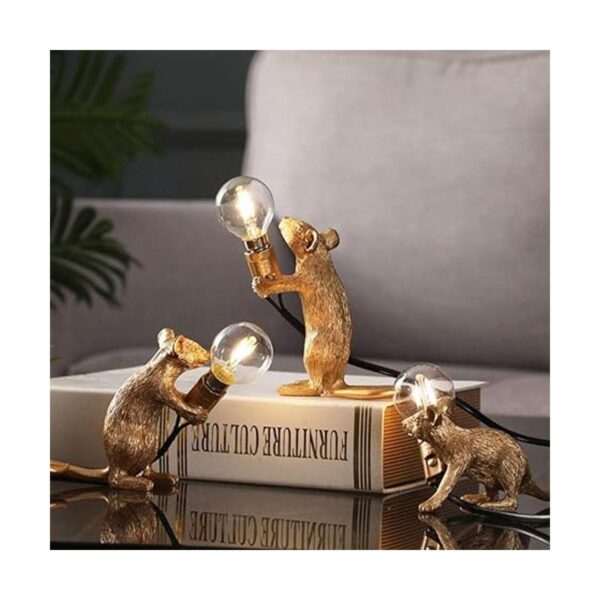 Modernas luces LED de resina para ratas de animales luces_5