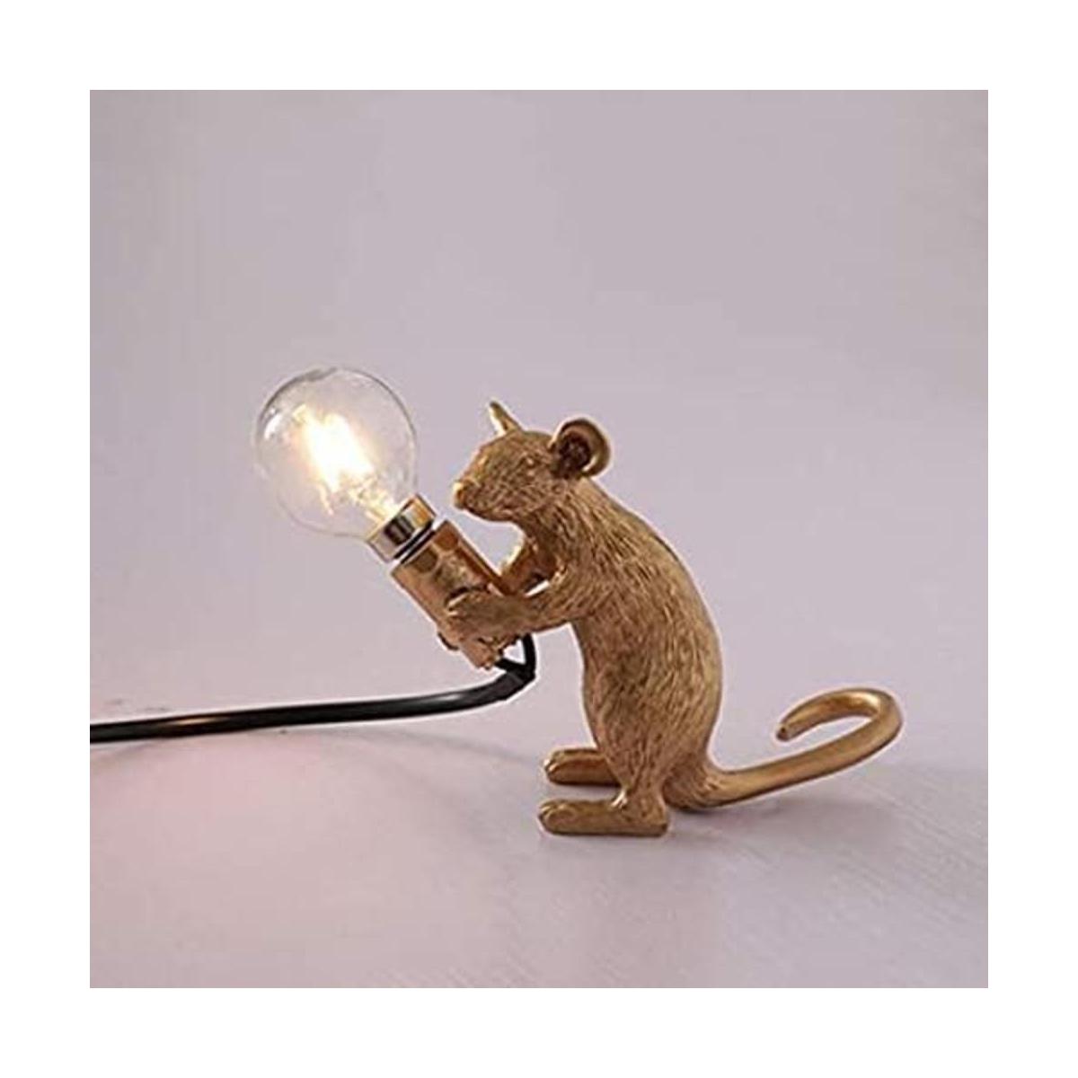 Modernas luces LED de resina para ratas de animales luces