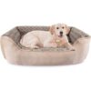 JOEJOY Cama rectangular para perros grandes medianos y_1