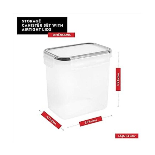 DWLLZA KITCHEN Juego de recipientes herméticos de