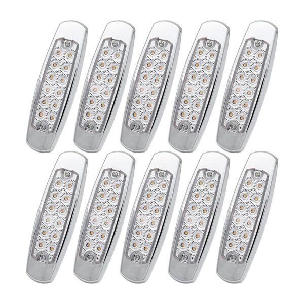 LedVillage Paquete de 10 12 V CC 6.4 pulgadas lente_1