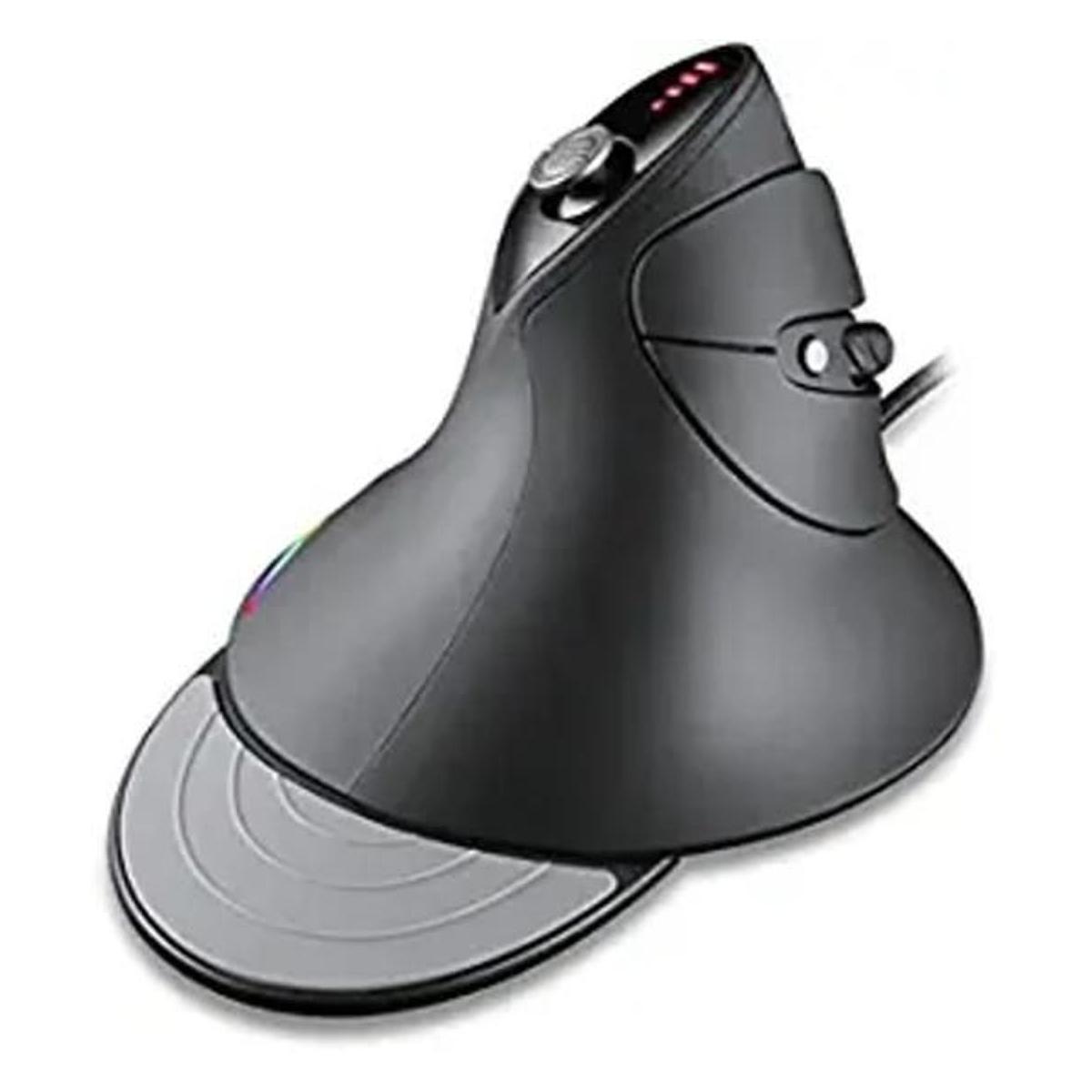 MOJO Ratón vertical silencioso para juegos Ratón