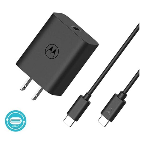 Motorola TurboPower 30 Cargador USBC con cable USBC a_2
