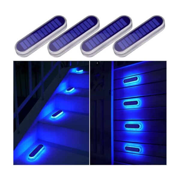 Luces solares para cubierta LED impermeables para_1