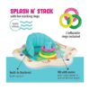 Tapete inflable para bebé con respaldo y divertidos
