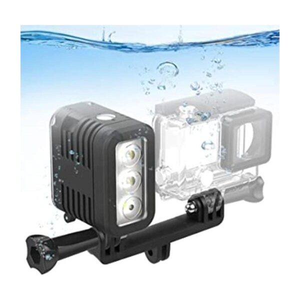 HONGDAK Luz de buceo impermeable para GoPro Video Light_1