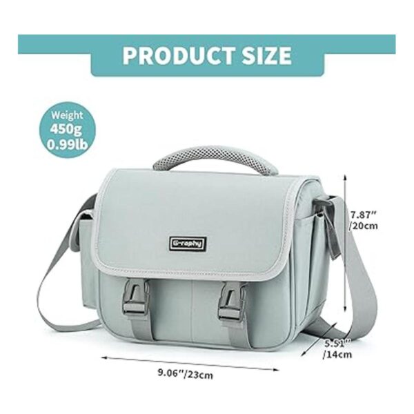 Graphy Bolsa de hombro para cámara para cámaras SLR DSLR_2