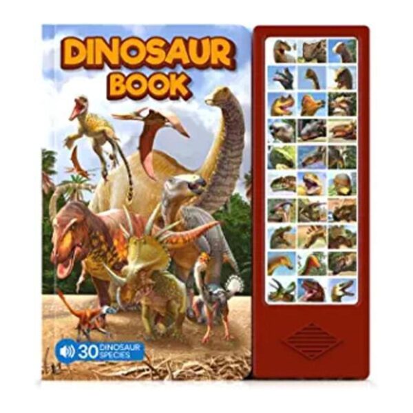 Libro de dinosaurios con sonidos para niños libro de