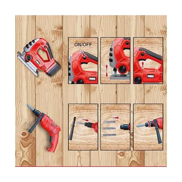 JOYIN 4in1 Kids Tool Set Pretend Play Toddler Tool Toys_2