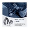 Orion Motor Tech Kit de llave inglesa de tuerca de