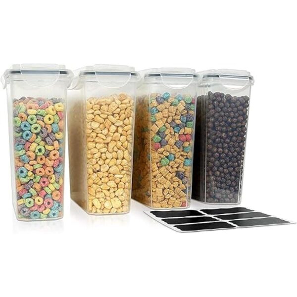 Juego de contenedores de cereales grandes paquete de 6_4