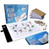 Kit de libro abatible caja de luz LED para dibujar y_1