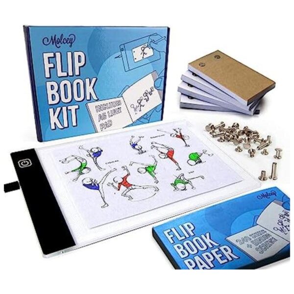 Kit de libro abatible caja de luz LED para dibujar y_1