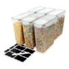 Juego de contenedores de cereales grandes paquete de 6_3