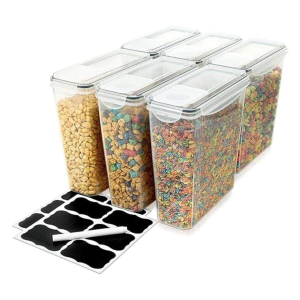 Juego de contenedores de cereales grandes paquete de 6_3