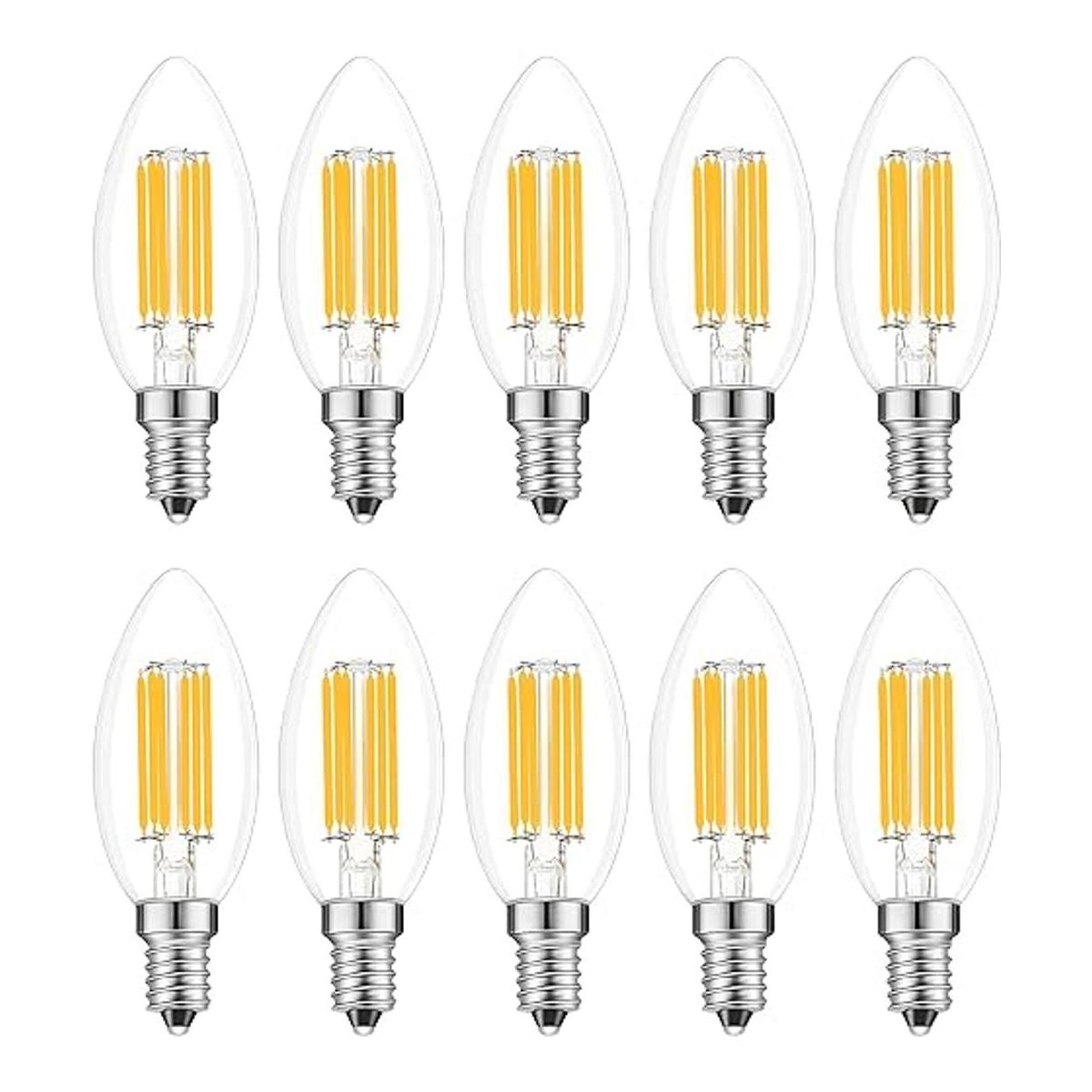 Lamsky Bombilla LED E14 regulable 110 V 600 lúmenes